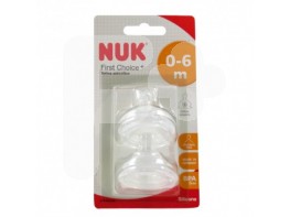 Nuk Tetina first choice silicona talla 1 orificio S 2uds