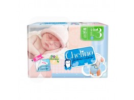 Chelino pañal love t/3 4-10 kg 36u
