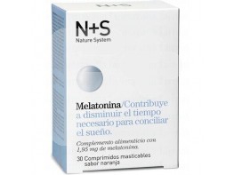 N+S MELATONINA 30 COMPRIMIDOS MASTICABLE N+S MELATONINA 30 COMPRIMIDOS MASTICABLE