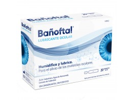 Bañoftal lubricante ocular 20 monodosis