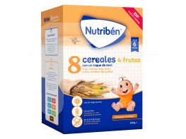 Papilla de 8 cereales con miel 4 frutas