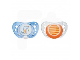 Chicco Chupete physio air caucho azul 6-12 meses 2uds Chicco Chupete physio air caucho azul 6-12 meses 2uds
