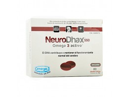 Neurodhax omega 3 activo 550 mg 80 caps Neurodhax omega 3 activo 550 mg 80 caps