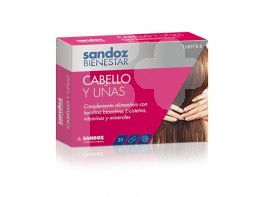 Sandoz Bienestar Cabello y Uñas 30 cápsulas