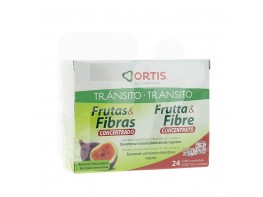 Ortis frutas fibras forte 24 cubos masticables Ortis frutas fibras forte 24 cubos masticables