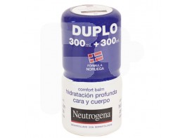 Neutrogena Comfort bálsamo hidratación profunda pack 2x300ml
