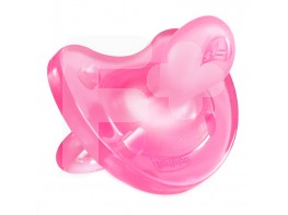 Chicco Chupete todogoma silicona rosa 0-6 meses Chicco Chupete todogoma silicona rosa 0-6 meses