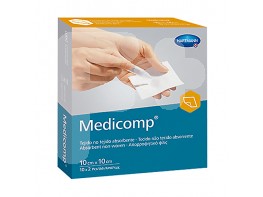 Medicomp gasa suave sin tejer 10x10cm 20u Medicomp gasa suave sin tejer 10x10cm 20u