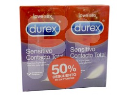 PRESERVA.DUREX DUPLO CONT TOTAL 12 UND