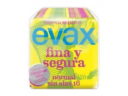 Evax compresas fina y segura normal 16 und