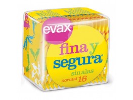 Evax compresas fina y segura alas normal 12 und