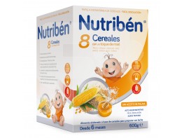 Nutribén 8 cereales y miel bífidus 600gr