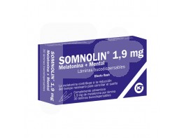 Somnolin melatonina + mentol 30 bucodispersables