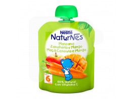 Nestlé Natunes bolsita manzana zanahoria y mango 90g