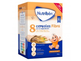 Nutribén 8 cereales y miel fibra 600gr