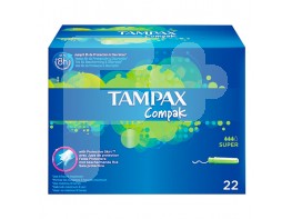Tampax tampones compak super 22und