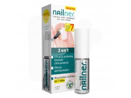 Nailner 2 en 1 pincel antihongos 5 ml