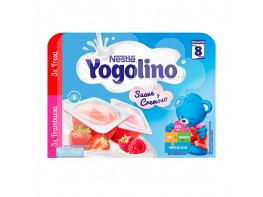 Nestle Yogolino cremoso 3 fresa y 3 frambuesa 6x60g Nestle Yogolino cremoso 3 fresa y 3 frambuesa 6x60g