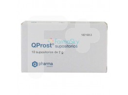 Qprost 10 supositorios