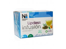 N+S lipoless infusión 20 sobres menta