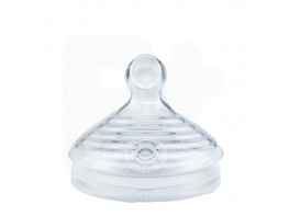 Nuk tetina nature sense 6-18 silicona talla-M 2u