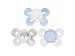 Chicco Chupete physio silicona niño 0-6 meses 2u