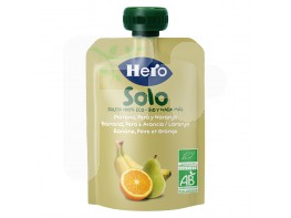 Hero Baby Solo ecológico plátano pera y naranja bolsa 100g