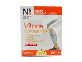 N+S Vitans Cogni colágeno + vainilla 30 sobres