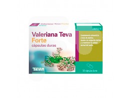 Valeriana teva forte 450mg 30 cápsulas