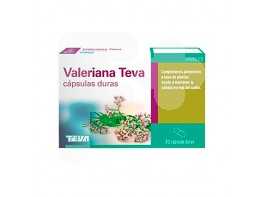 Valeriana teva 200 mg 30 cápsulas
