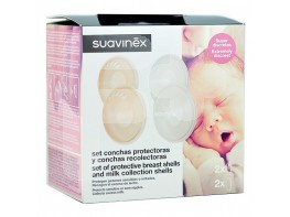 Suavinex Set conchas protectoras + Recolectoras Suavinex Set conchas protectoras + Recolectoras