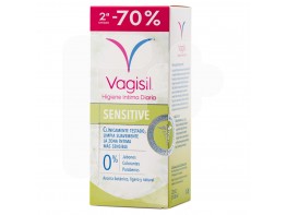 Vagisil higiene íntima diaria sensitive pack 2x250ml Vagisil higiene íntima diaria sensitive pack 2x250ml