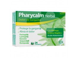 Pharycalm herbal dolor garganta 24 comprimidos