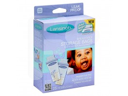 Lansinoh bolsas almacenamiento leche 25uds