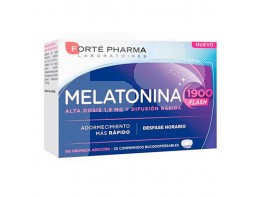Melatonina flash 1900 30 comprimidos Melatonina flash 1900 30 comprimidos