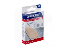 Leukoplast barrier transp 22 mm x 72 mm 10 uds
