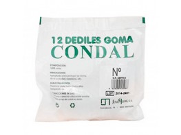 Dedil condal goma n7 pulgar 12uds Dedil condal goma n7 pulgar 12uds