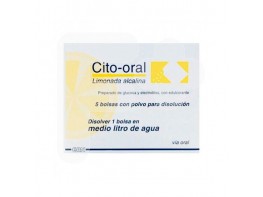 CITO-ORAL LIMONADA ALCALINA 5 BOLSAS