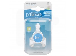Dr.Brown's tetina options +3 meses 2u