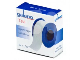 ESPARADRAPO GALENO TELA BLANCO 5X1,5CM.