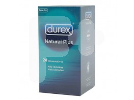 Durex preservativo natural plus easy on 24uds