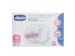 Chicco discos absorb. antibacterias 60u Chicco discos absorb. antibacterias 60u