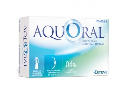 Aquoral colirio lubricante ocular 20 monodosis