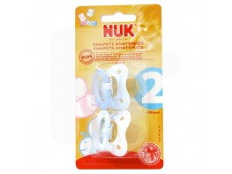 Nuk Nukete chupete látex blister rosa talla 2 2 uds