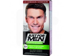 Just for men colorante en champú castaño oscuro Just for men colorante en champú castaño oscuro
