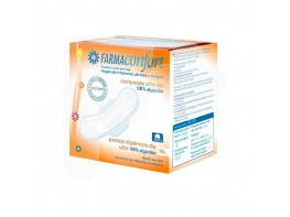 COMPRESA FARMACONFORT DIA ALGODON 10UND.