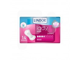 Lindor Lady pad maxi 5 gotas 14u