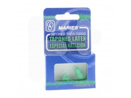 Maries Tapones latex natación 2 uds