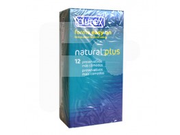 PRESERVA.DUREX NATURAL PLUS EASY ON 12U.
