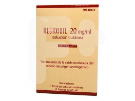 Regaxidil 20 mg/ml sol cutánea 120 ml